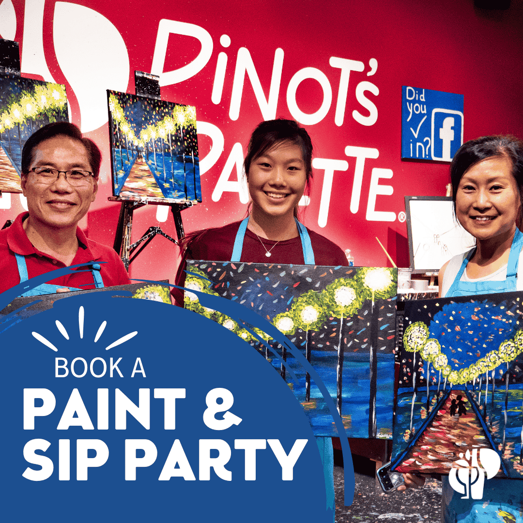 Paint, Sip and Celebrate with a Private Paint and Sip Party at Pinots Palette West Chester
